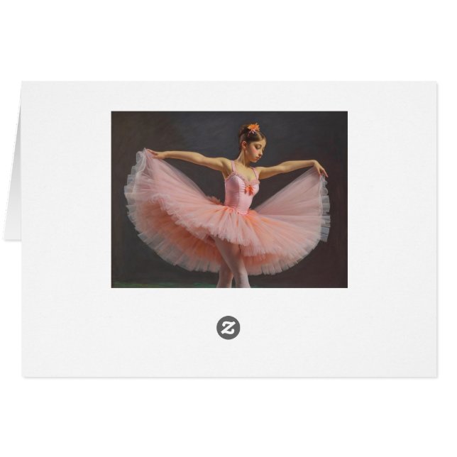 Bailarinas con tutus desplegados (Reverso Horizontal)