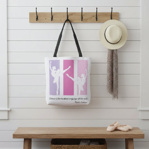 Bailarinas de ballet Martha Graham citan la bolsa