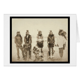 Bailarinas de hierba de la India Miniconjou SD 189