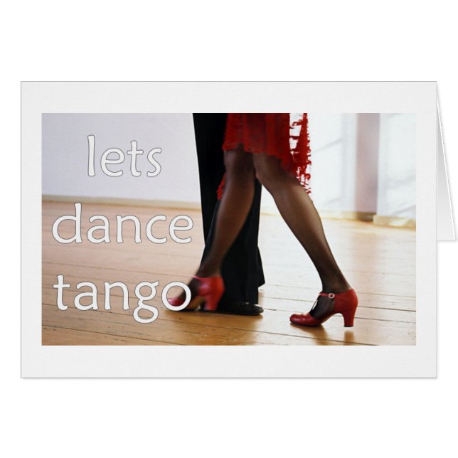 ¡Bailarinas de tango! (Anverso (Horizontal))