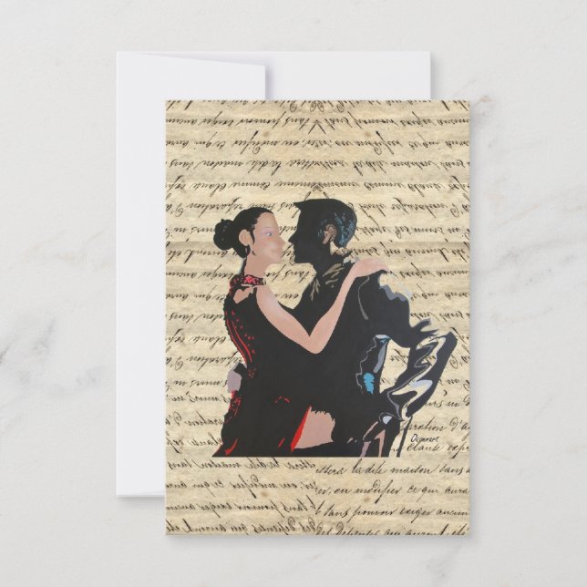 Bailarinas de tango (Anverso)