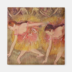 Bailarinas Edgar Degas se doblan en el imán