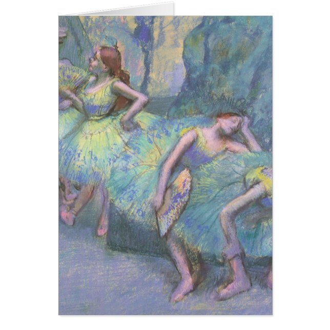 Bailarinas en las bambalinas de Edgar Degas (Frente)