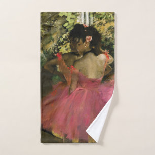 Bailarinas en rosa de Edgar Degas