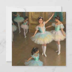 Bailarinas esperando para actuar