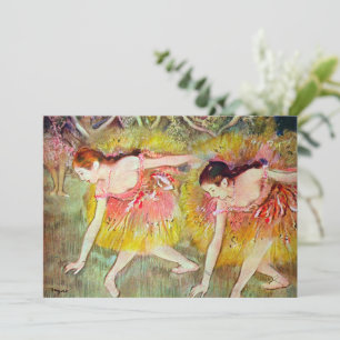 Bailarinas inclinándose de Edgar Degas, Arte del b