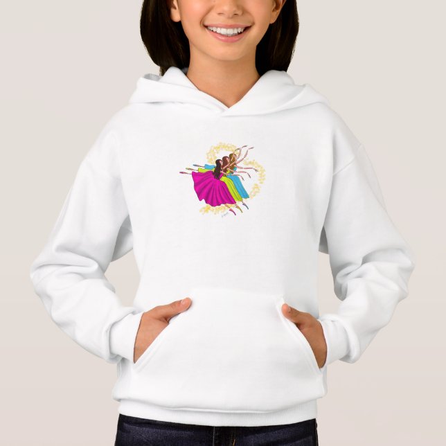 Bailarinas lindas que bailan y que saltan (Anverso)