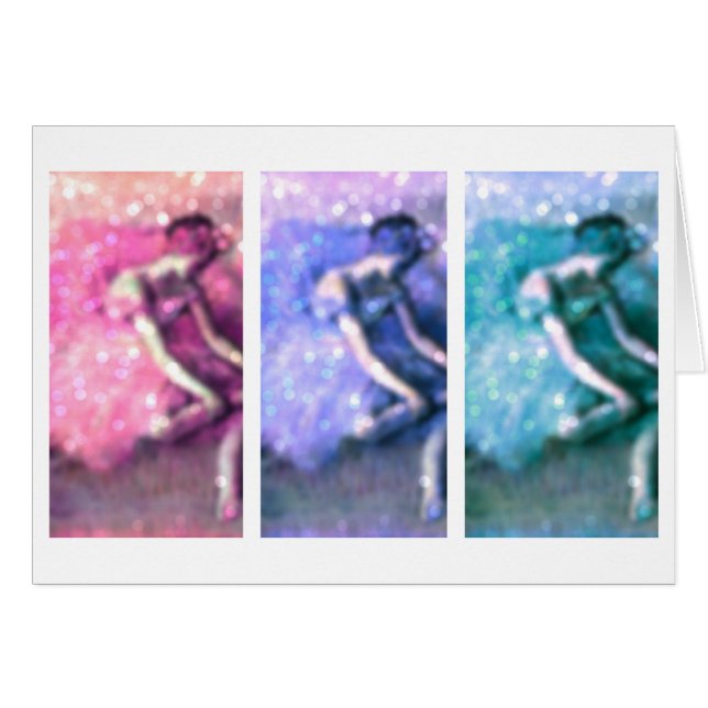 Bailarinas Pastel (Anverso (Horizontal))