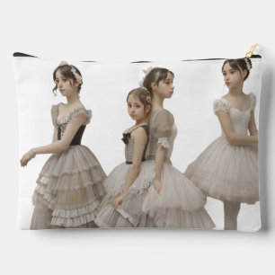 Bailarinas románticas bolsa de maquillage