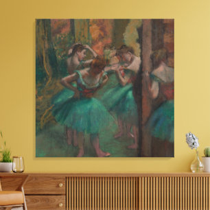 Bailarinas Vintage Edgar Degas en Arte de Ballet V