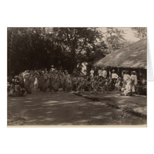 Bailarines birmanos celebrando, Birmania