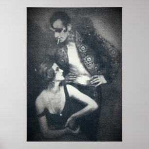 Bailarines de arte deco bereberes y droste