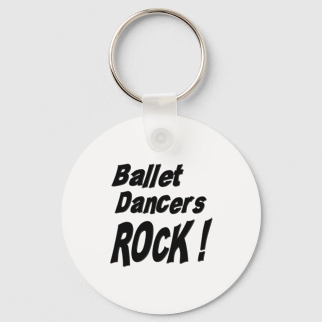 Bailarines de ballet Rock! Llavero (Anverso)