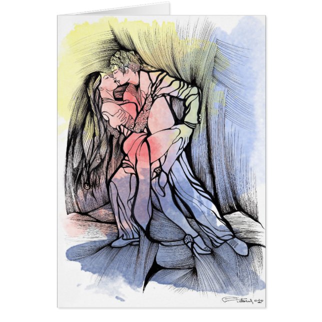 Bailarines del tango (Frente)