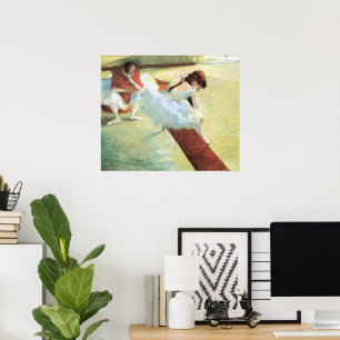 Bailarines descansando de Edgar Degas, Arte de bal