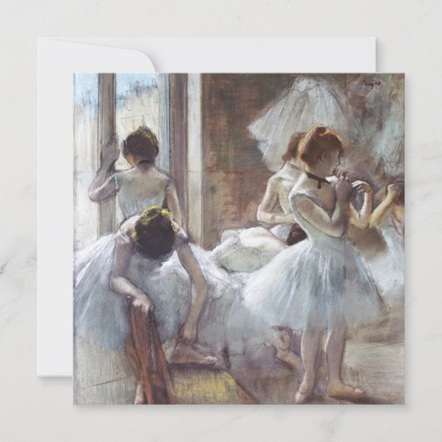 Bailarines Edgar Degas (Anverso)