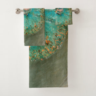 Bailarines en verde de Edgar Degas
