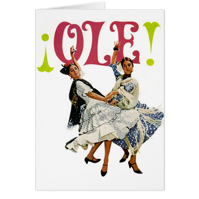 ¡Bailarines españoles del flamenco de las mujeres (Frente)