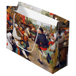 Baile campesino, bolsa grande de regalo de Pieter 