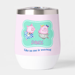 Baile como si nadie viera cerdos personalizados