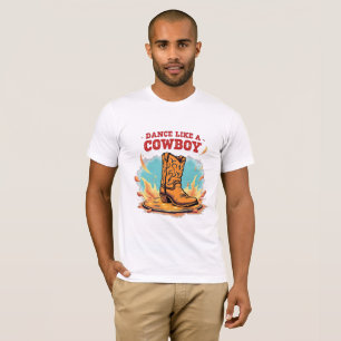 Baile como un vaquero - Camiseta de Rodeo de Arran