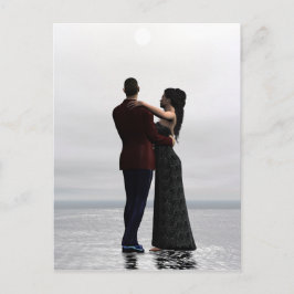 Baile conmigo - Postal de pareja bailarina