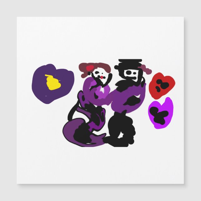 Baile de bola violeta (Anverso)