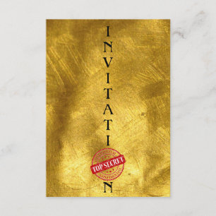 Baile de Invitación Top Secret