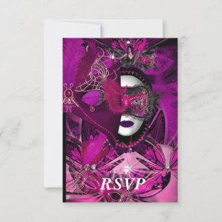 Baile de Máscaras RSVP Máscara de Fiesta Negro Ros