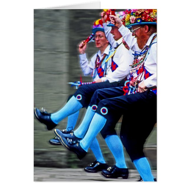Baile de Morris, Inglaterra (1) (Frente)