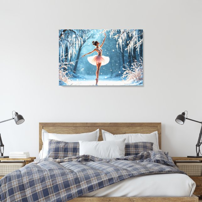Baile de nieve baile invierno belleza arte (Insitu(Dormitorio))