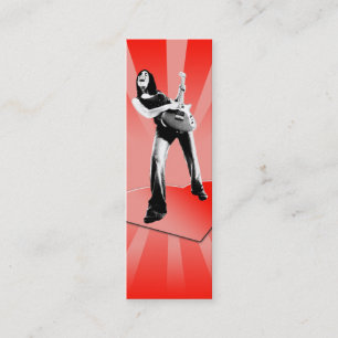 Baile en corazones - tarjeta flaca