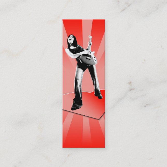 Baile en corazones - tarjeta flaca (Anverso)