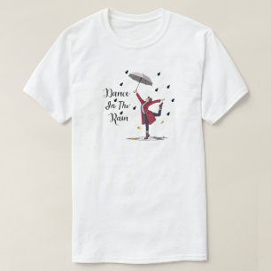 Baile En La Camiseta Lluvia