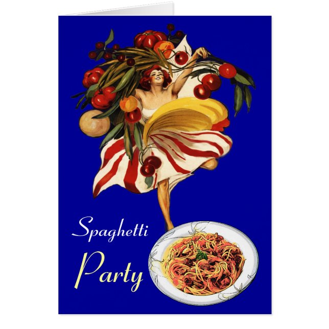 BAILE FIESTA DE ESPAGUETTI, COCINA ITALIANA Y TOMA (Frente)