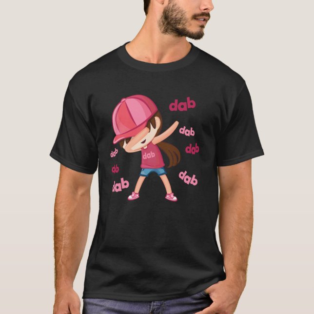 Baile Floss, Camisetas de Dabbing, Gráfico de Bail (Anverso)