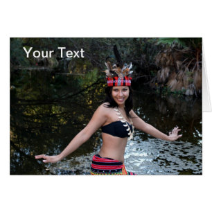 Baile indio de la mujer