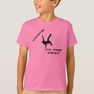 Baile Infantil A La Camiseta De Cuello-V A Rayas