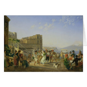 Baile italiano, Nápoles, 1836