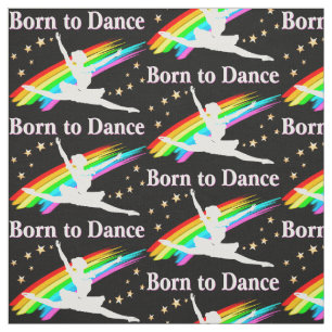 Baile magnífico y tela arcoiris de bailarina