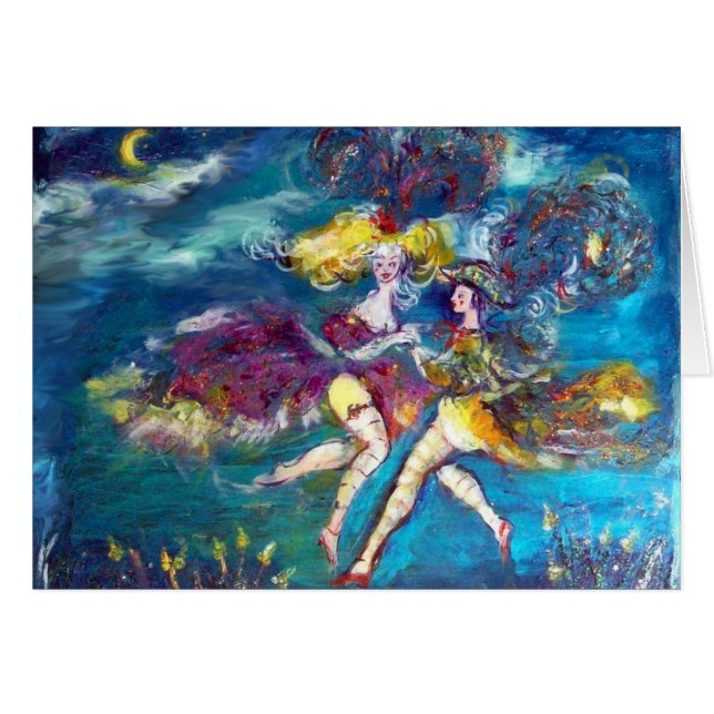 BAILE NOCTURNO MASQUERADO Y El día de San Valentín (Anverso (Horizontal))