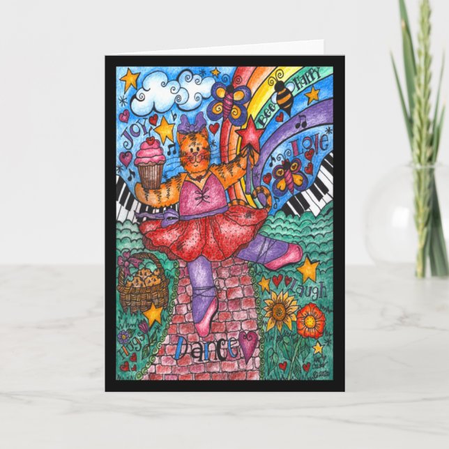 Baile por la tarjeta roja de la carretera de ladri (Anverso)