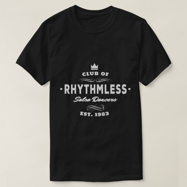 Baile Salsa - Gracioso regalo para la camiseta de  (Diseño del anverso)