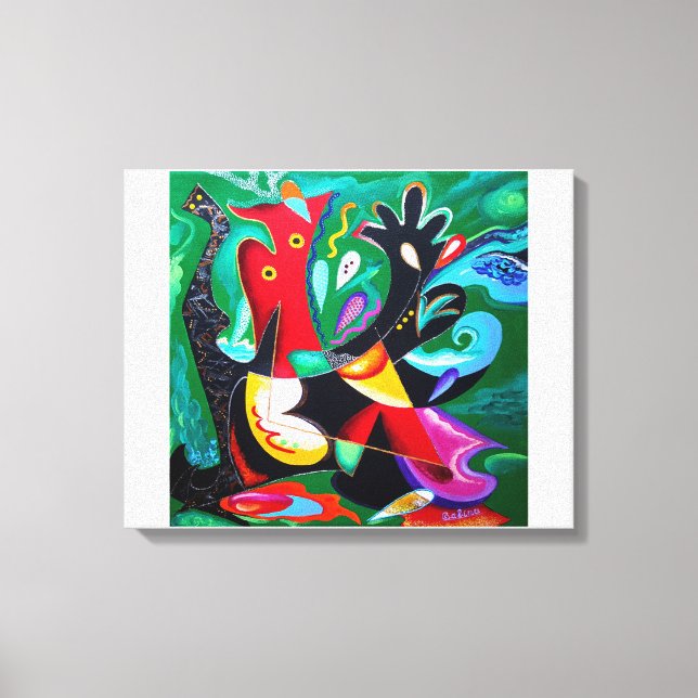Baile taína, arte de Puerto Rico (Anverso)