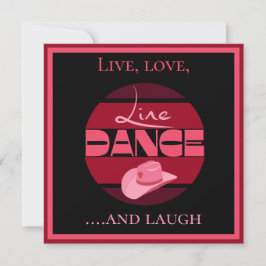 Bailes de danza de línea bailando bailes rosas