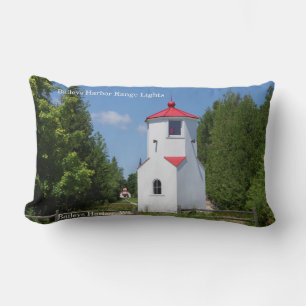 Baileys Harbour Range Lights lumbar almohada