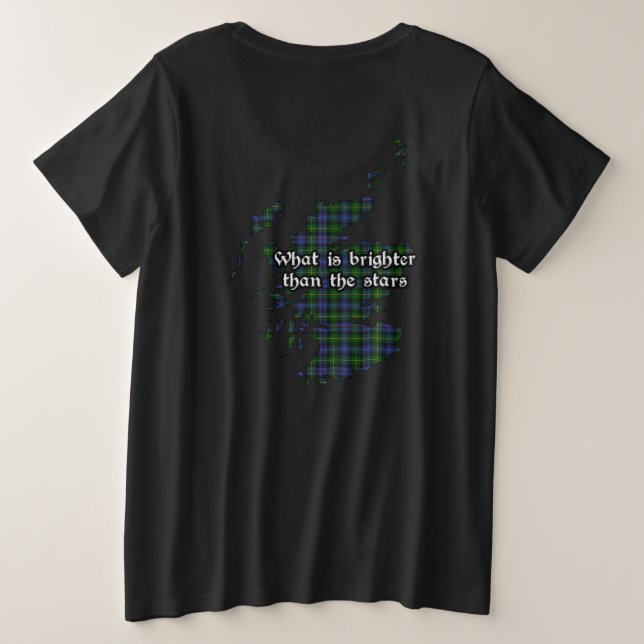 Baillie Clan Badge y Tartan Women's (Reverso del diseño)