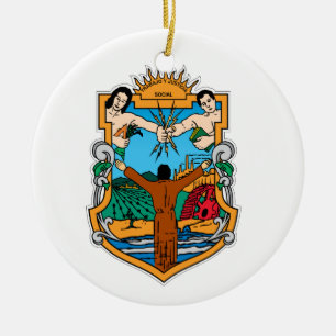 Baja California *, ornamento del navidad de Méxic