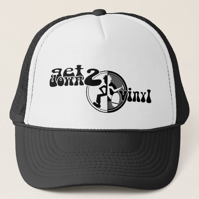 Bajar al gorra gráfico de vinilo (Anverso)