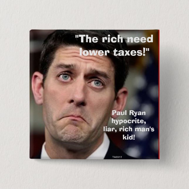 BAJE los IMPUESTOS 2 - botón (Anverso)